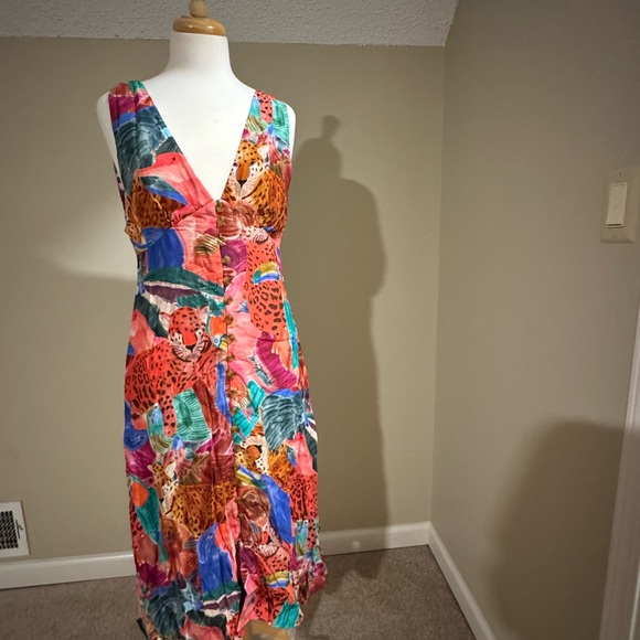 Vibrant Farm Rio Animal Farm  dress M - Picture 1 of 6